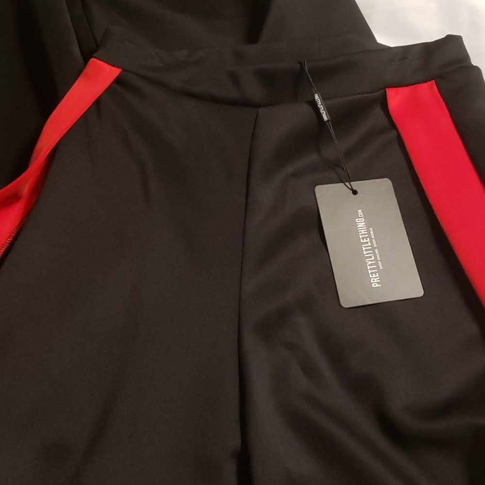 Blk/red/white Pants